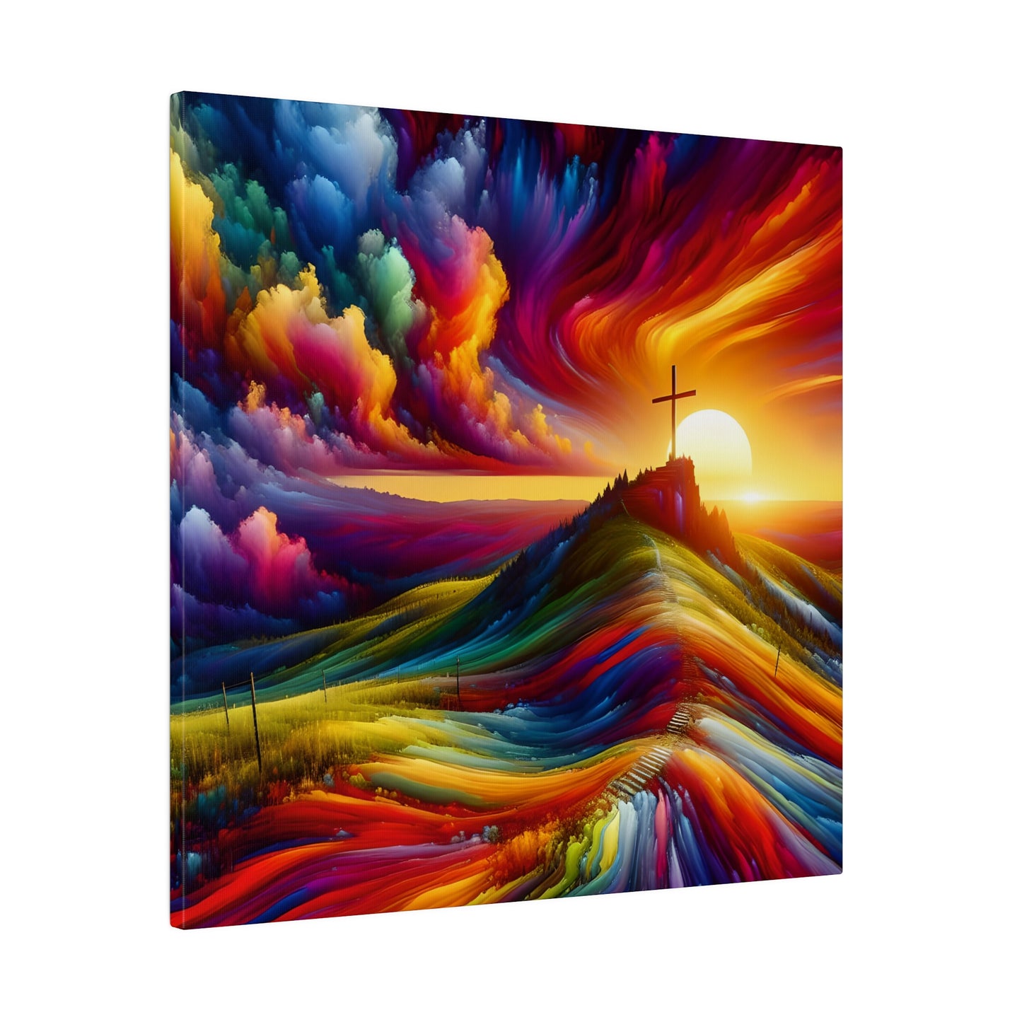 Faith Matte Canvas, Stretched, 0.75"