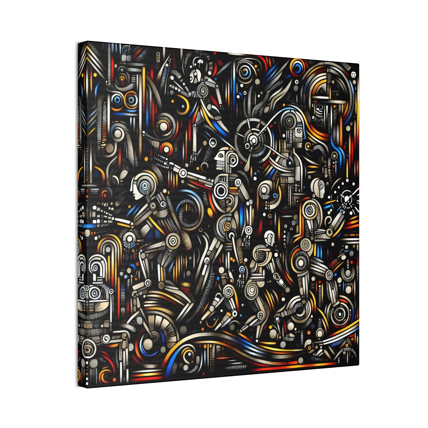 Robotz Canvas Stretched 0.75" Wall Art