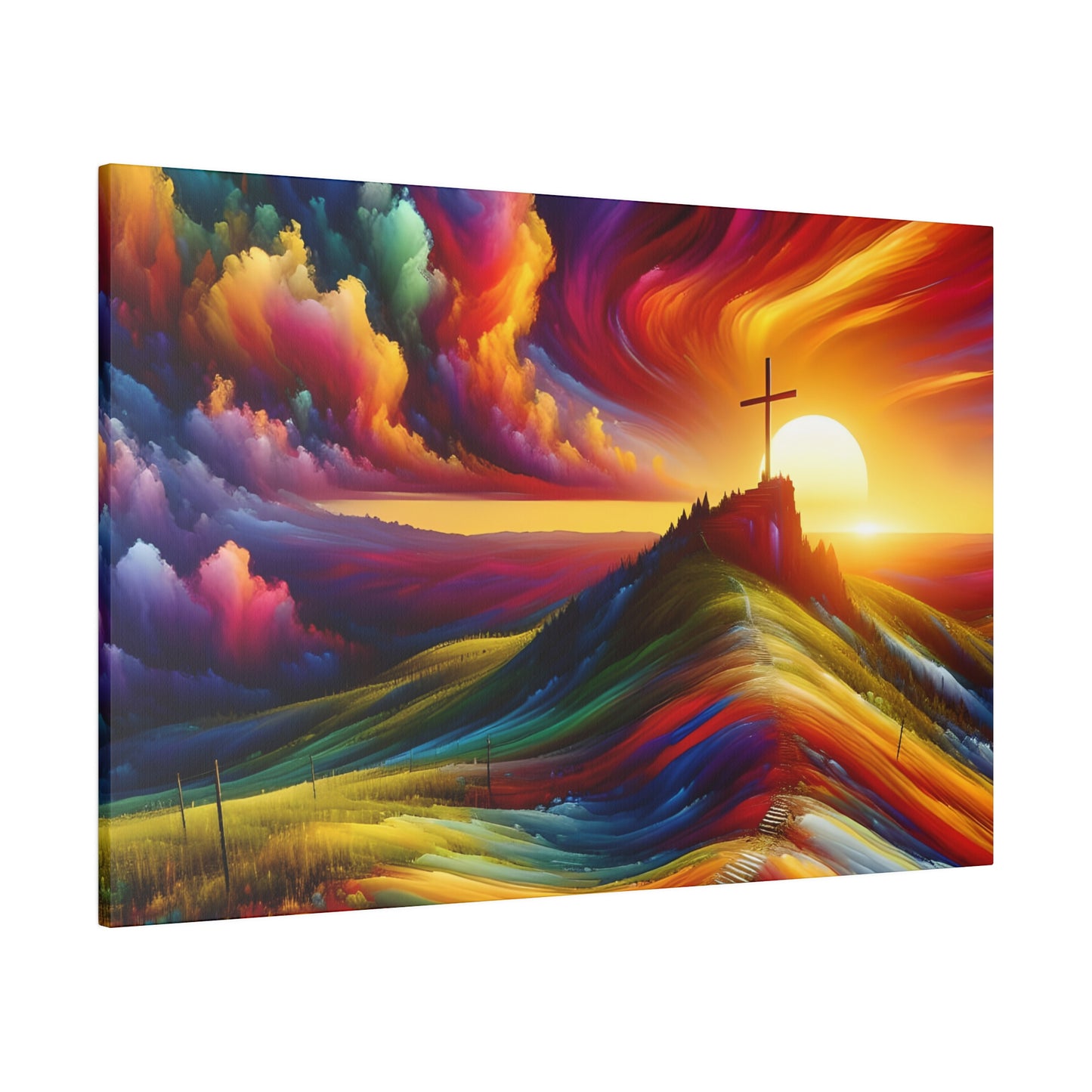 Faith Matte Canvas, Stretched, 0.75"