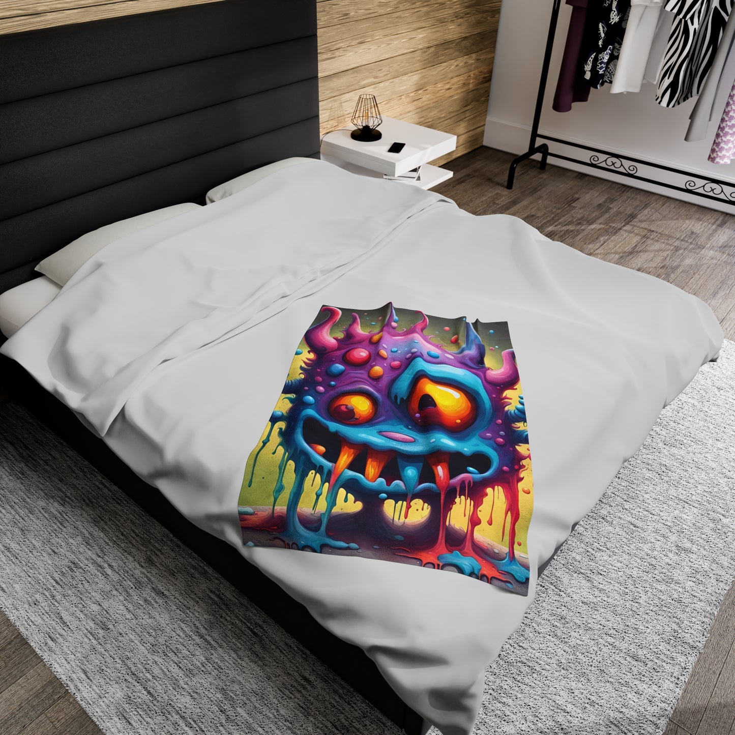 Velveteen Plush Wacky Blanket