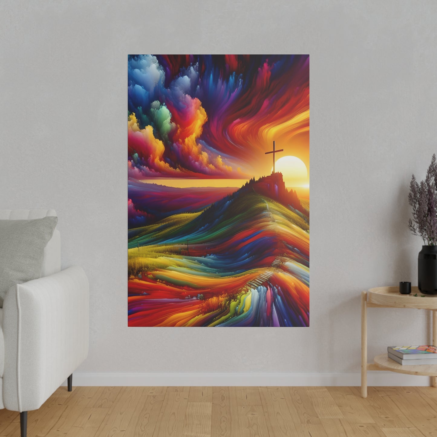 Faith Matte Canvas, Stretched, 0.75"