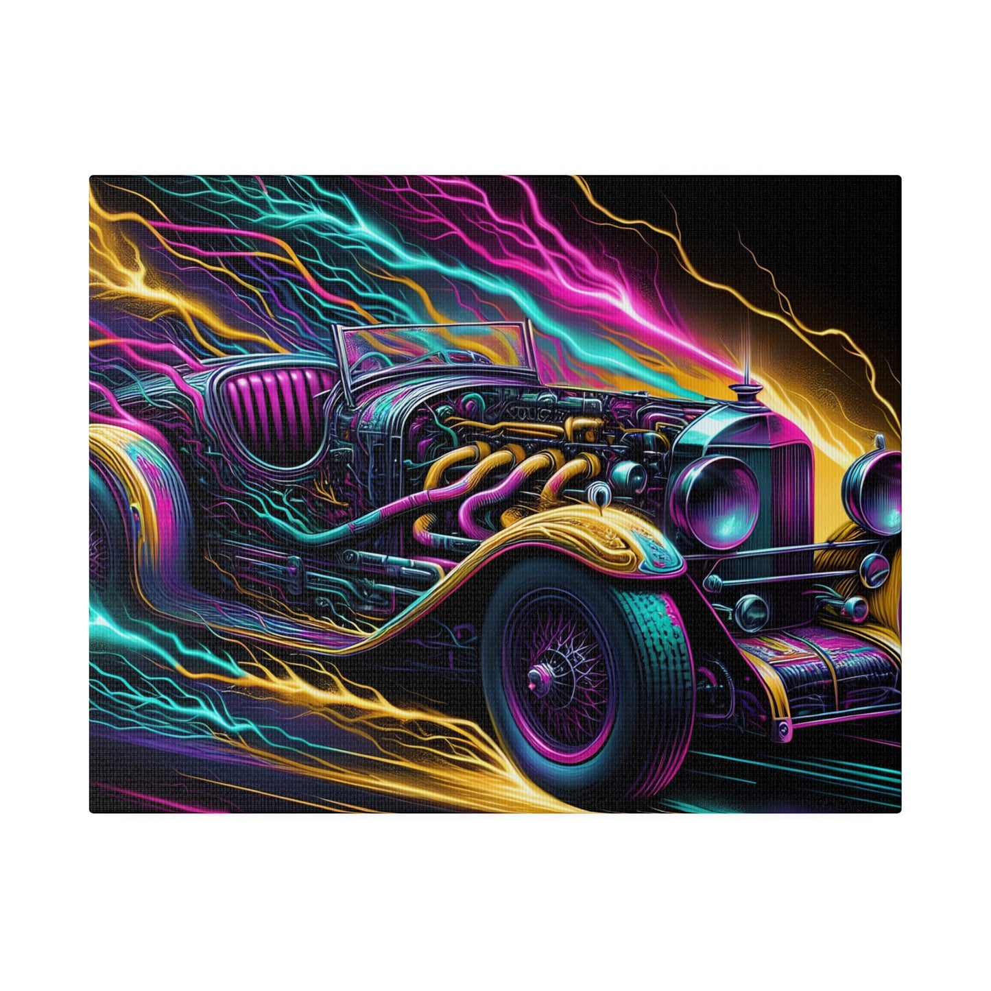 Ridez Matte Canvas, Stretched, 0.75"