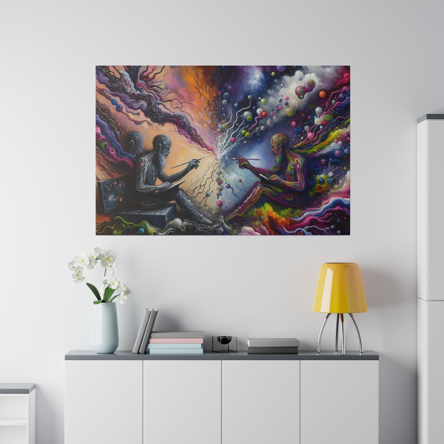 Enlightenment Matte Canvas, Stretched, 0.75"