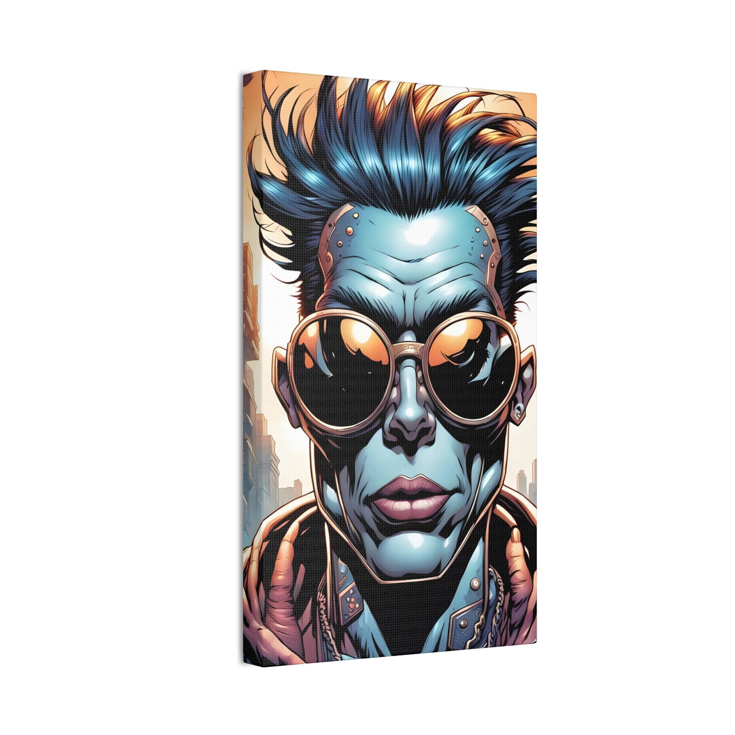 Punkz Canvas Stretched, 0.75"