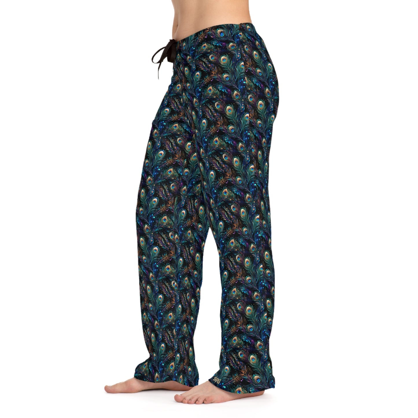 Women's Peacock Pajama Pants