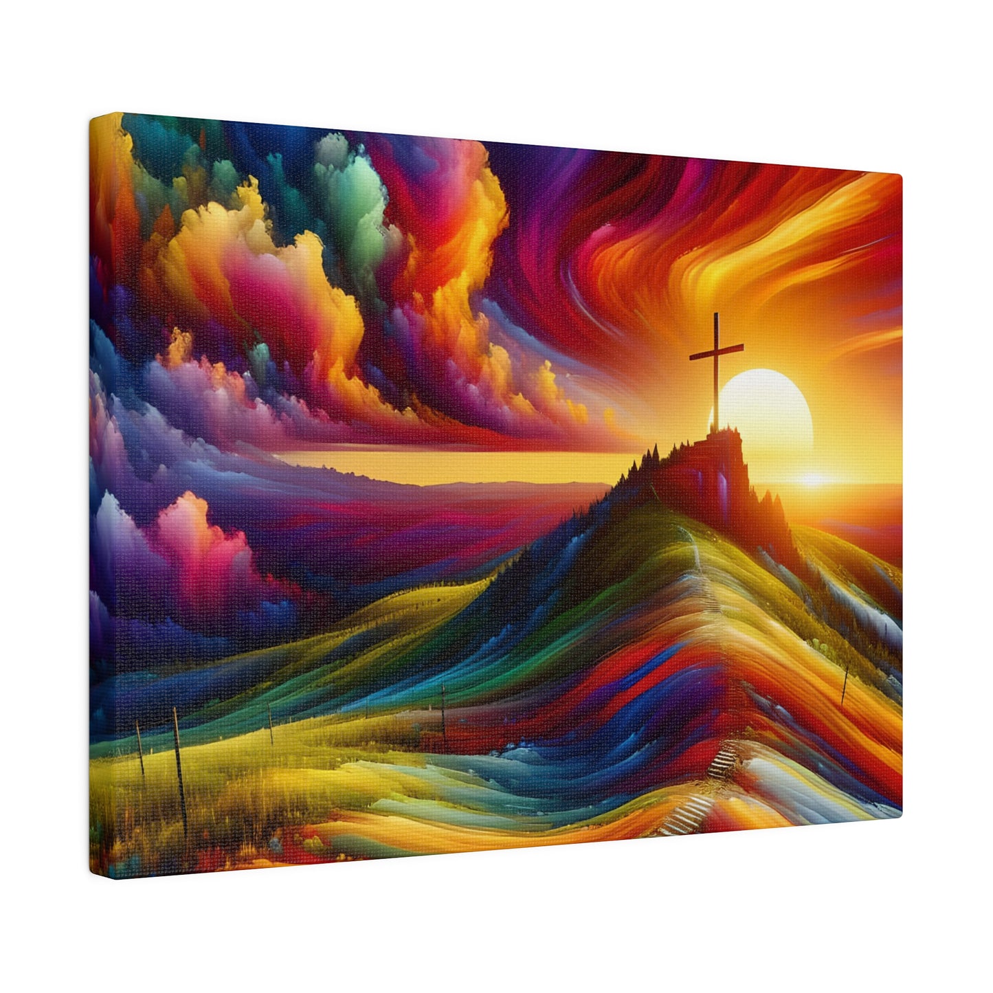 Faith Matte Canvas, Stretched, 0.75"