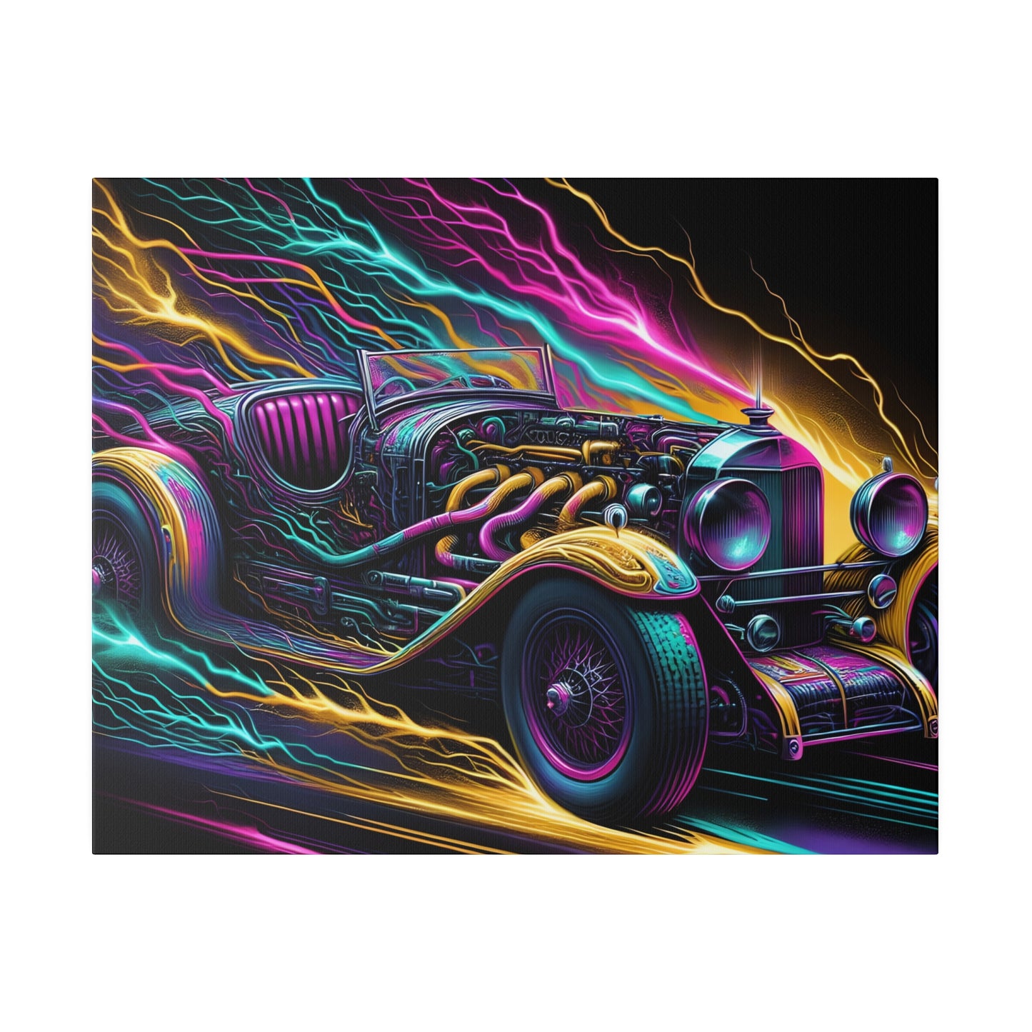 Ridez Matte Canvas, Stretched, 0.75"