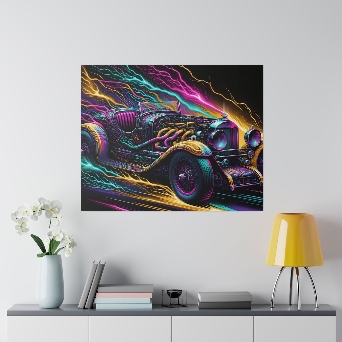 Ridez Matte Canvas, Stretched, 0.75"