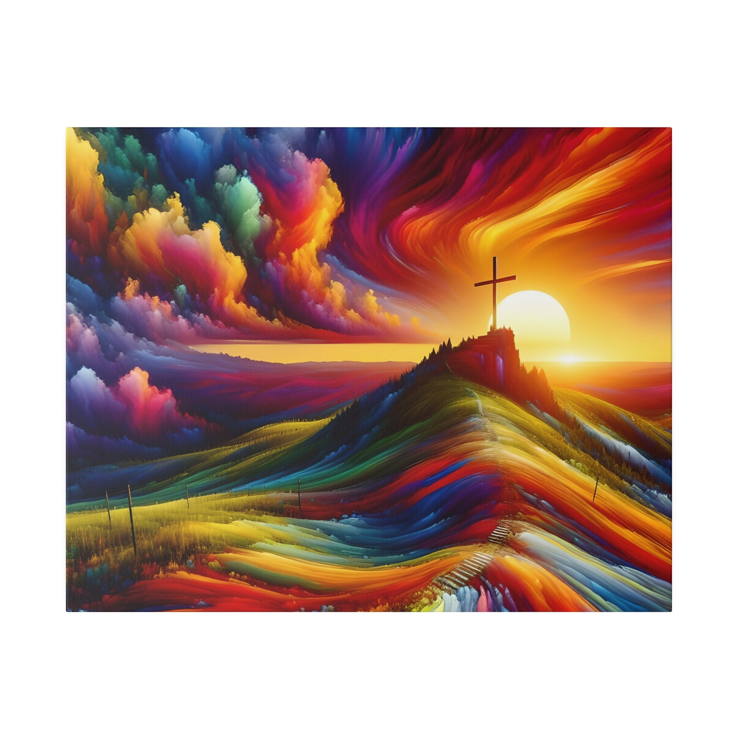 Faith Matte Canvas, Stretched, 0.75"