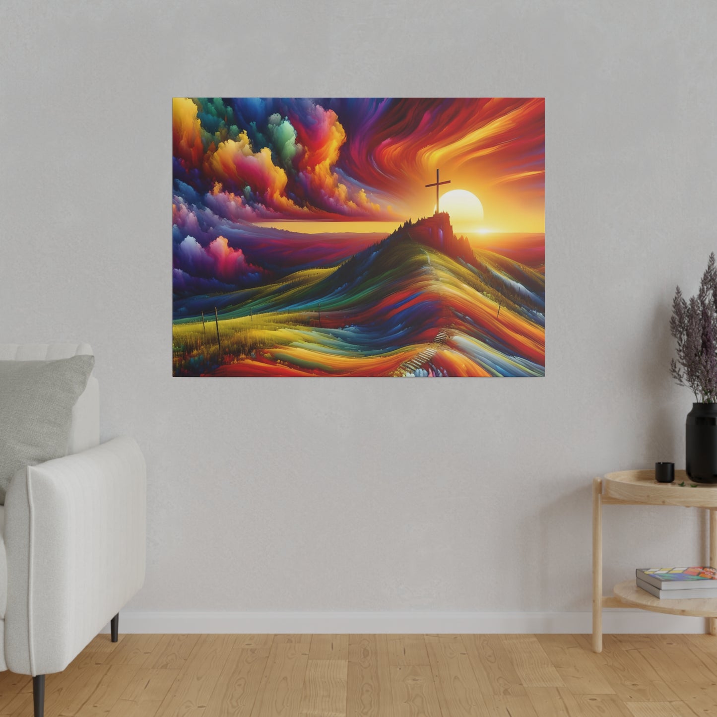 Faith Matte Canvas, Stretched, 0.75"