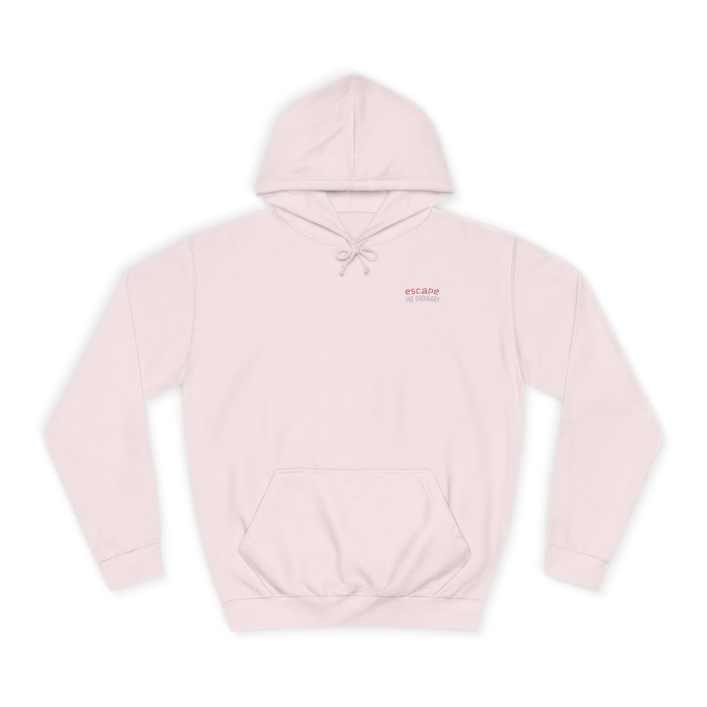SNRG Unisex Hoodie - Escape The Ordinary, Sweatshirt, Hooded Jacket, Casual Pullover, Trendy Apparel, Outerwear, Hoodie