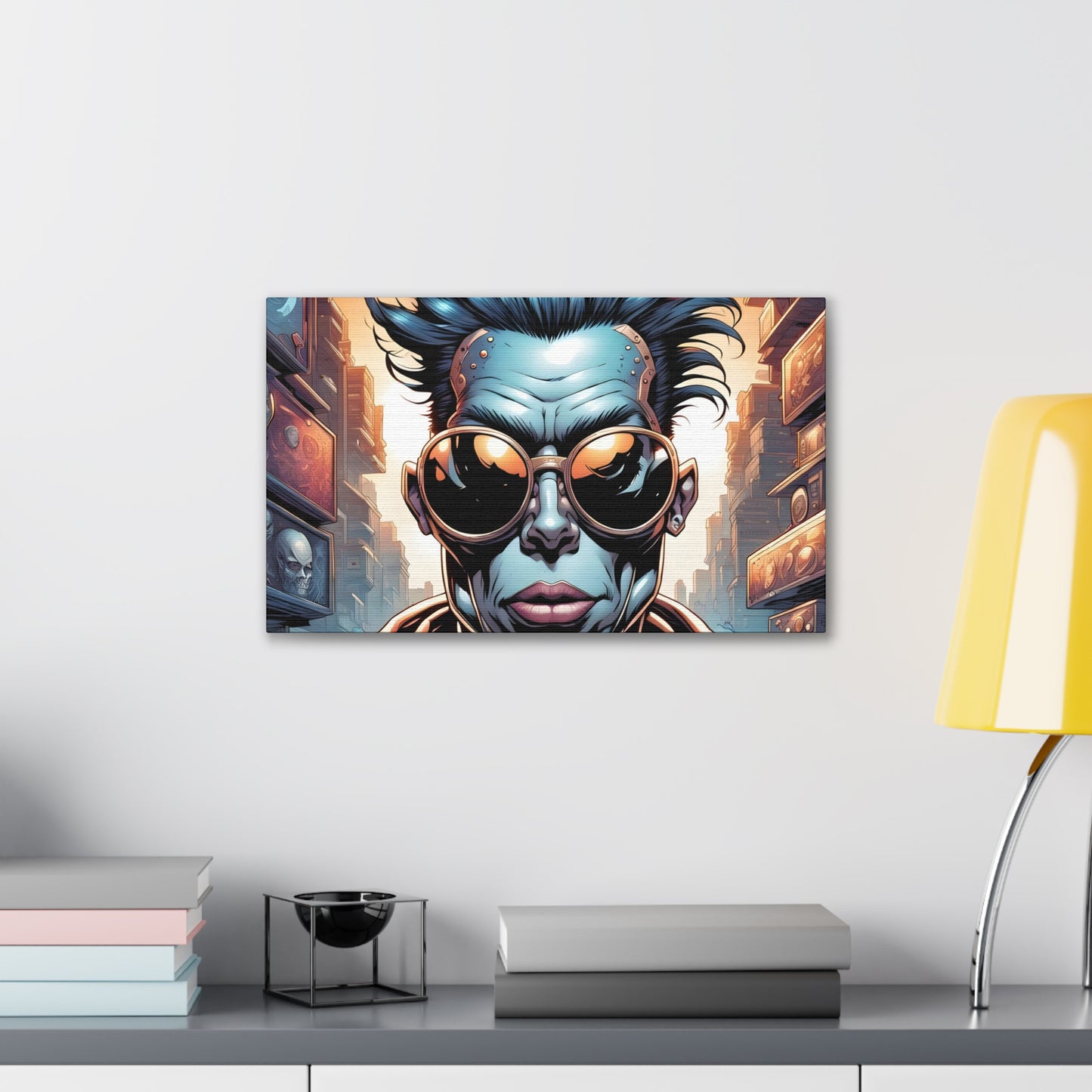 Punkz Canvas Stretched, 0.75"