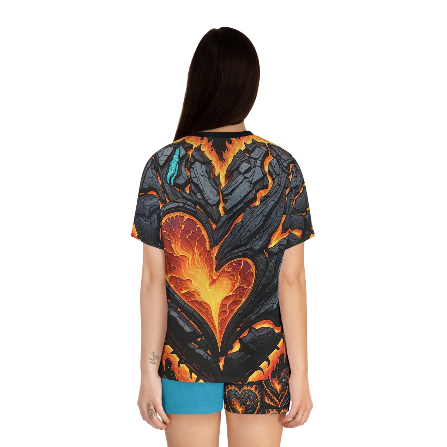 Women's Lava Heartz Short Pajama Set