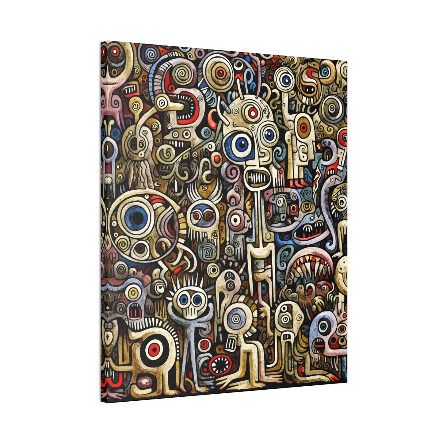 Monsterz Canvas Stretched, 0.75"