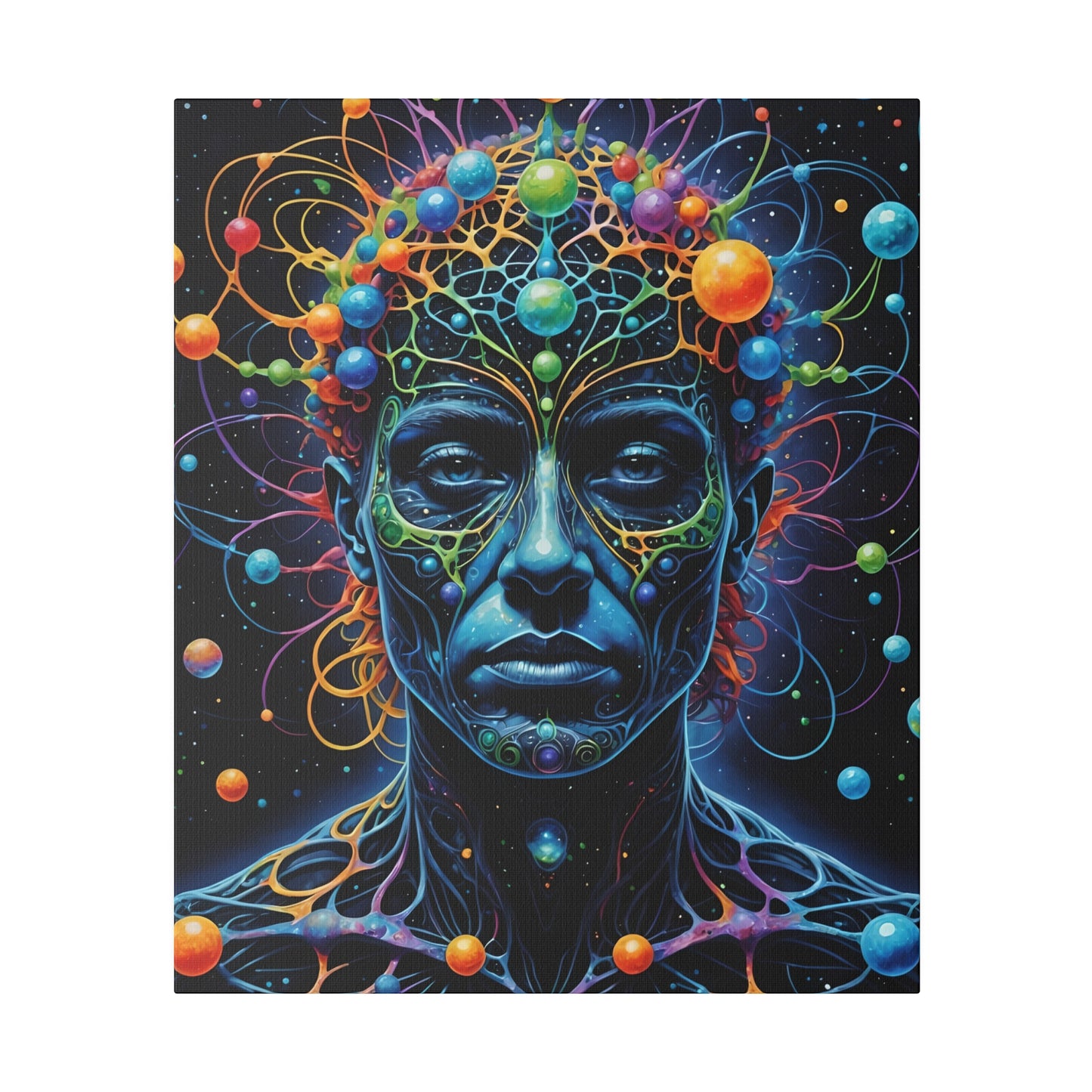 Kinetix Matte Canvas, Stretched, 0.75"