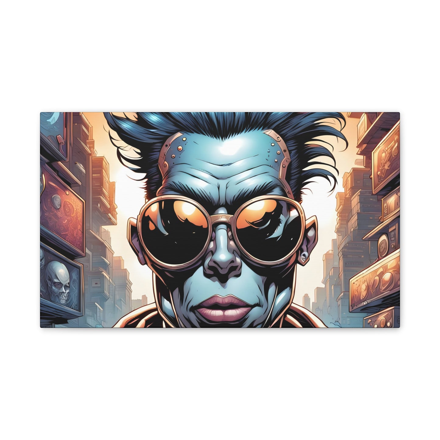 Punkz Canvas Stretched, 0.75"