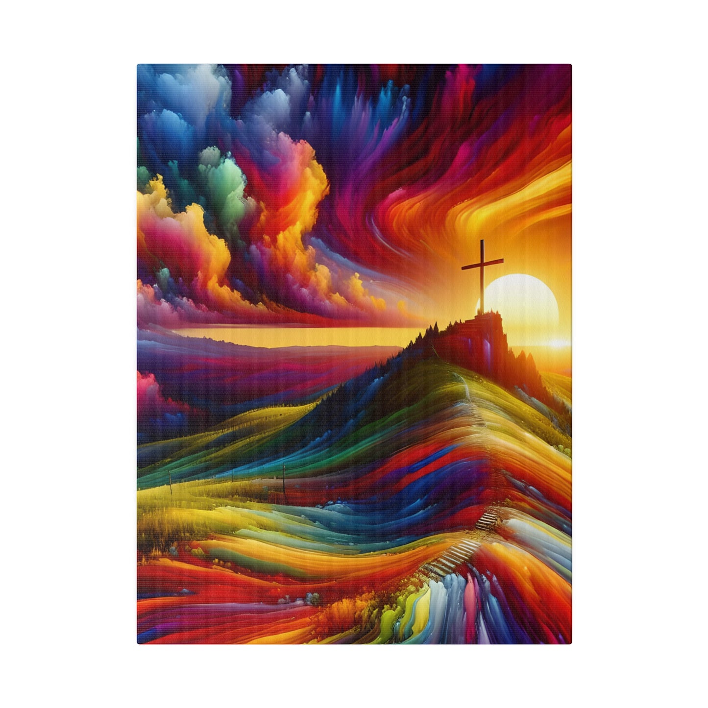 Faith Matte Canvas, Stretched, 0.75"