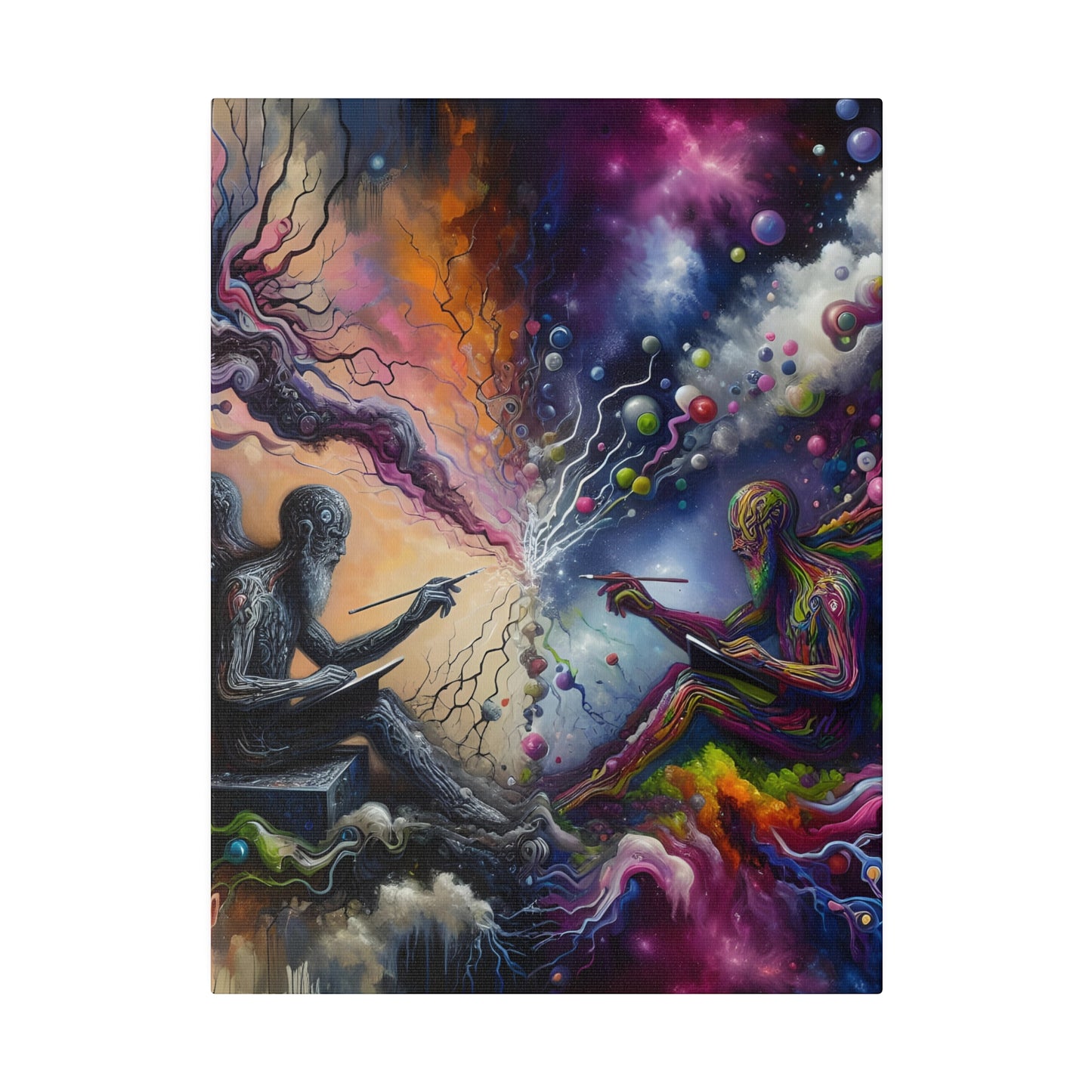 Enlightenment Matte Canvas, Stretched, 0.75"