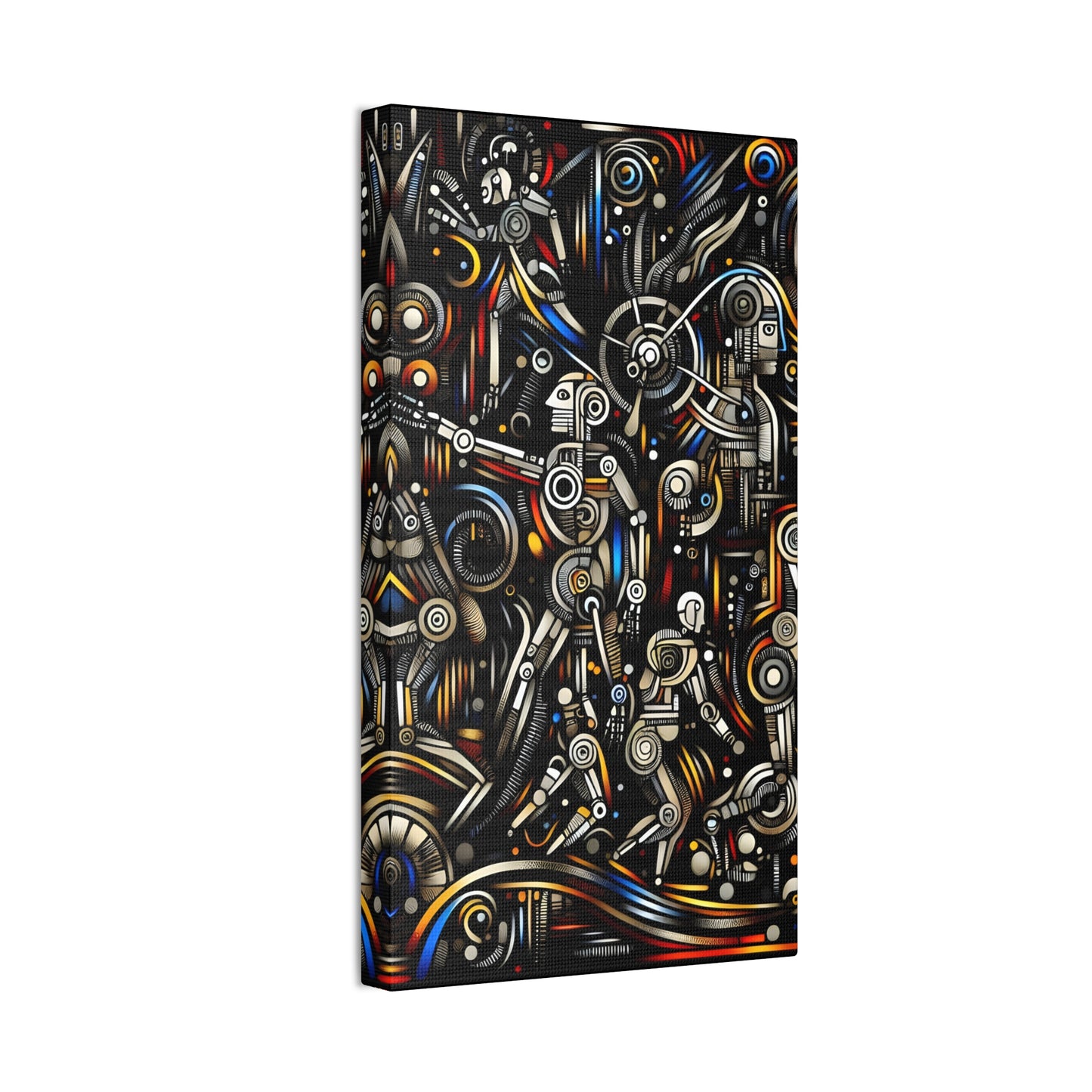 Robotz Canvas Stretched 0.75" Wall Art