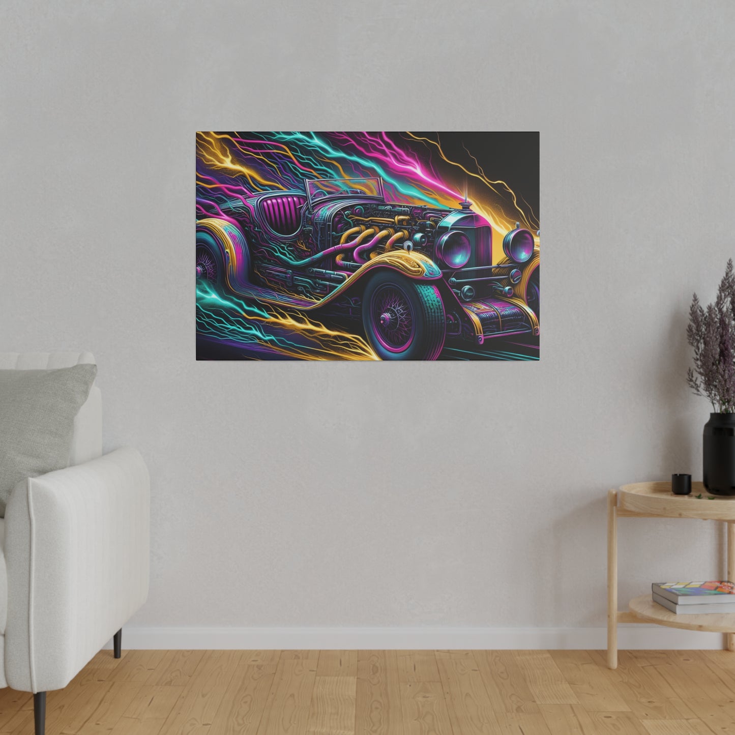 Ridez Matte Canvas, Stretched, 0.75"