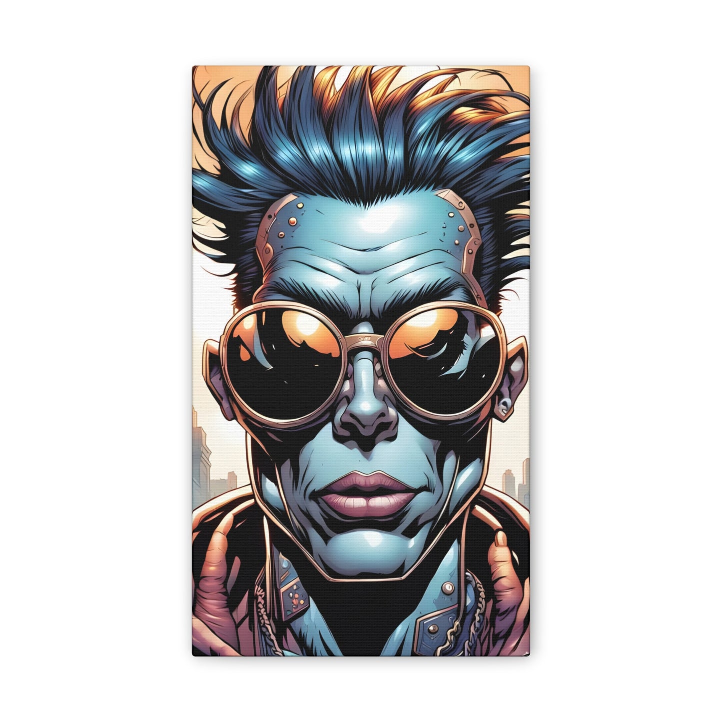 Punkz Canvas Stretched, 0.75"