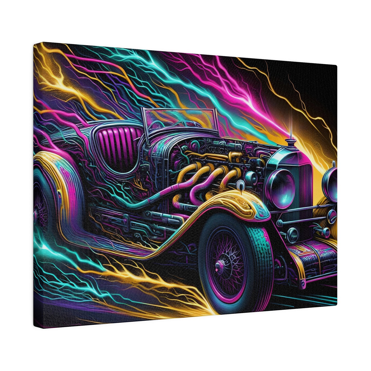 Ridez Matte Canvas, Stretched, 0.75"