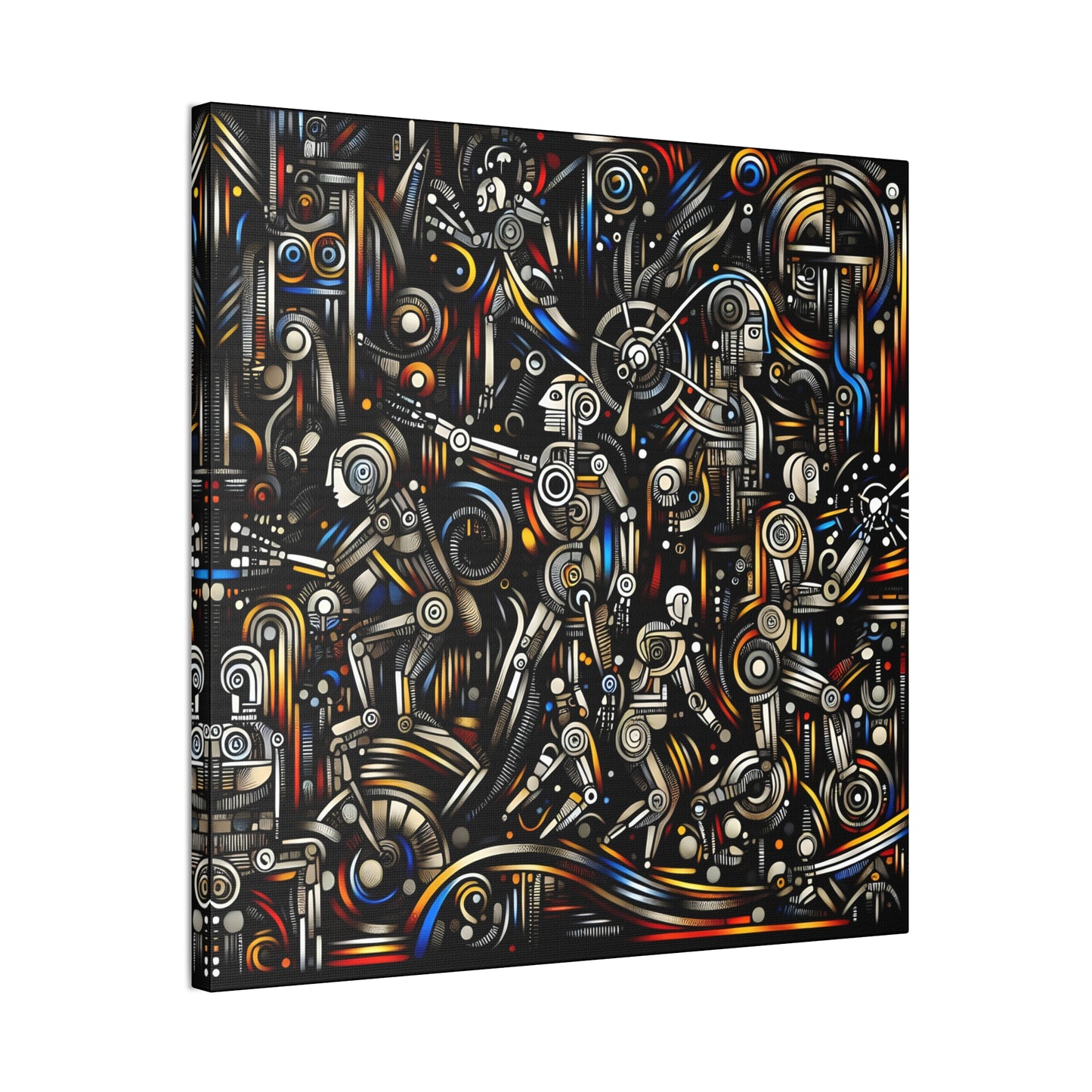 Robotz Canvas Stretched 0.75" Wall Art