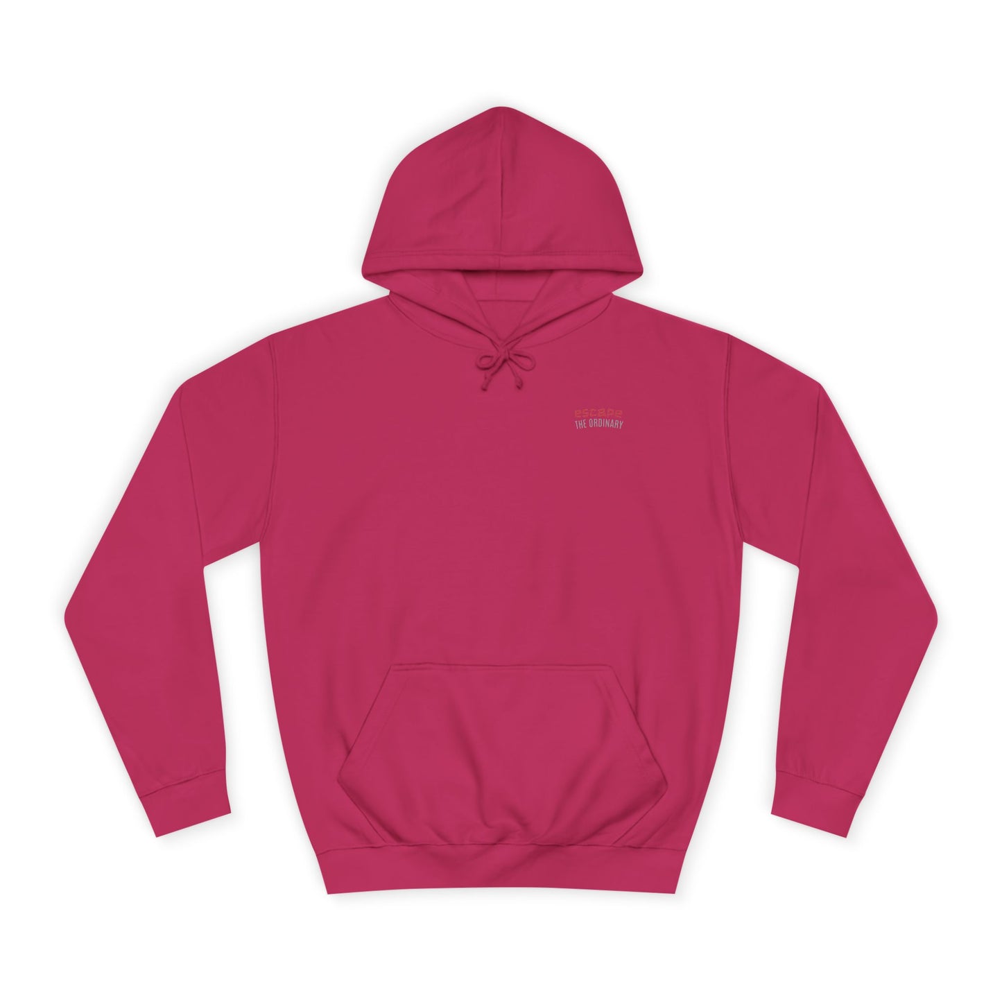 SNRG Unisex Hoodie - Escape The Ordinary, Sweatshirt, Hooded Jacket, Casual Pullover, Trendy Apparel, Outerwear, Hoodie