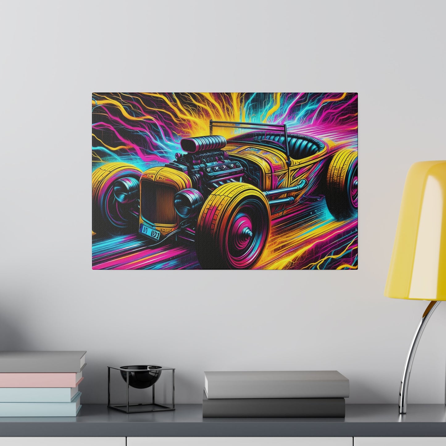 Ridez Matte Canvas, Stretched, 0.75"