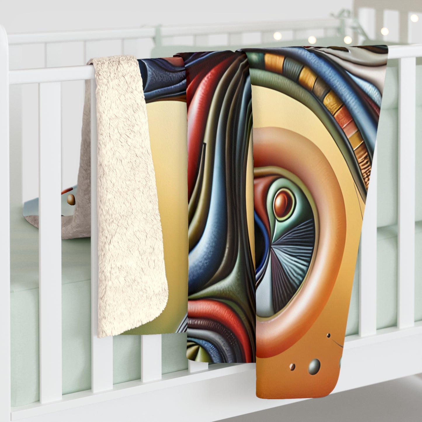 Alien Headz Sherpa Fleece Blanket