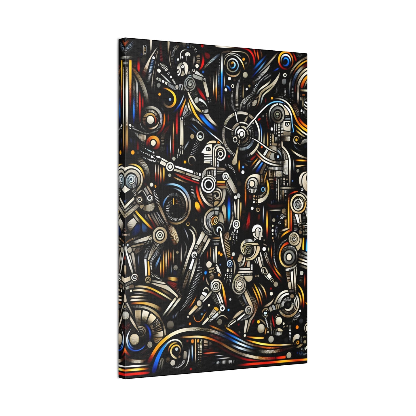 Robotz Canvas Stretched 0.75" Wall Art