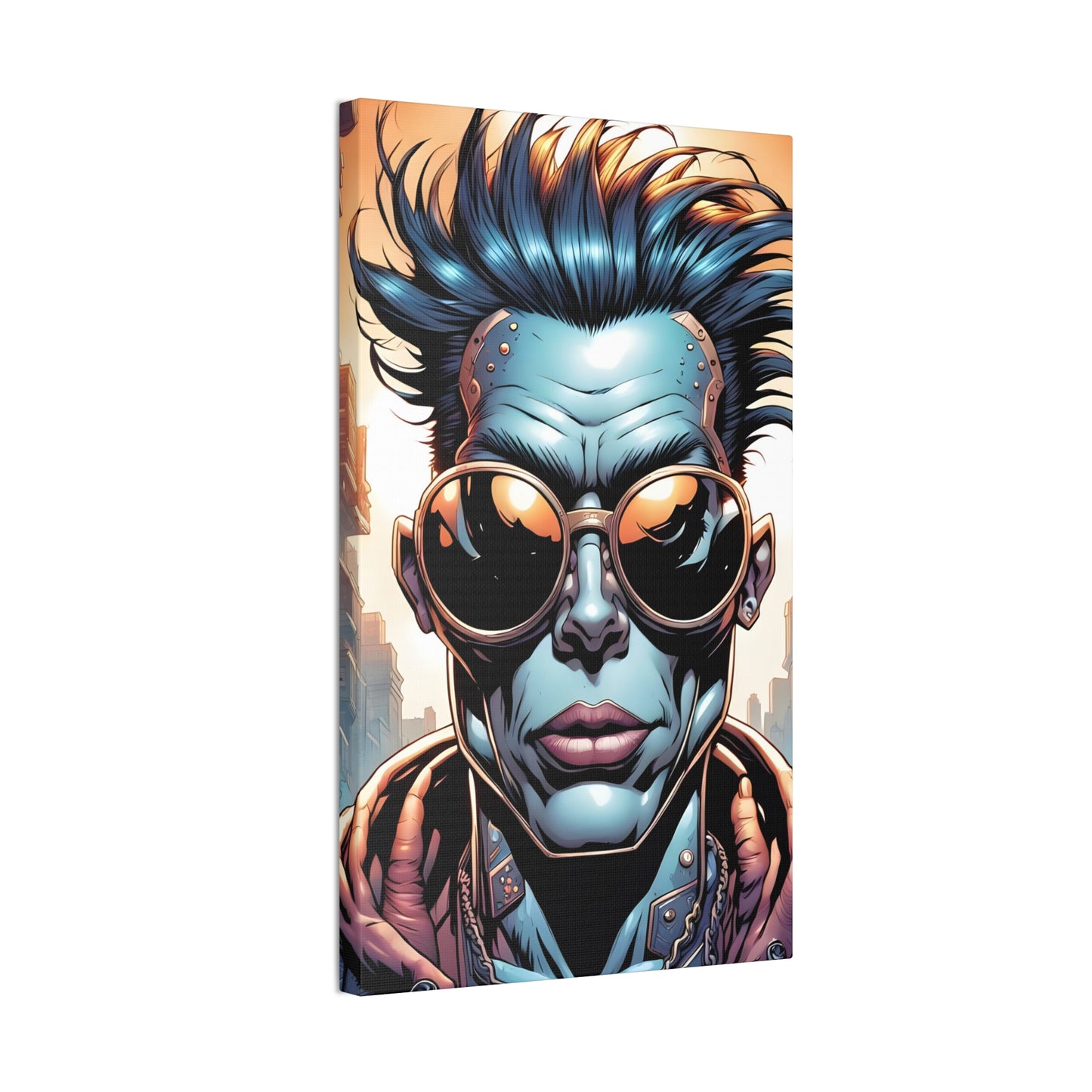 Punkz Canvas Stretched, 0.75"