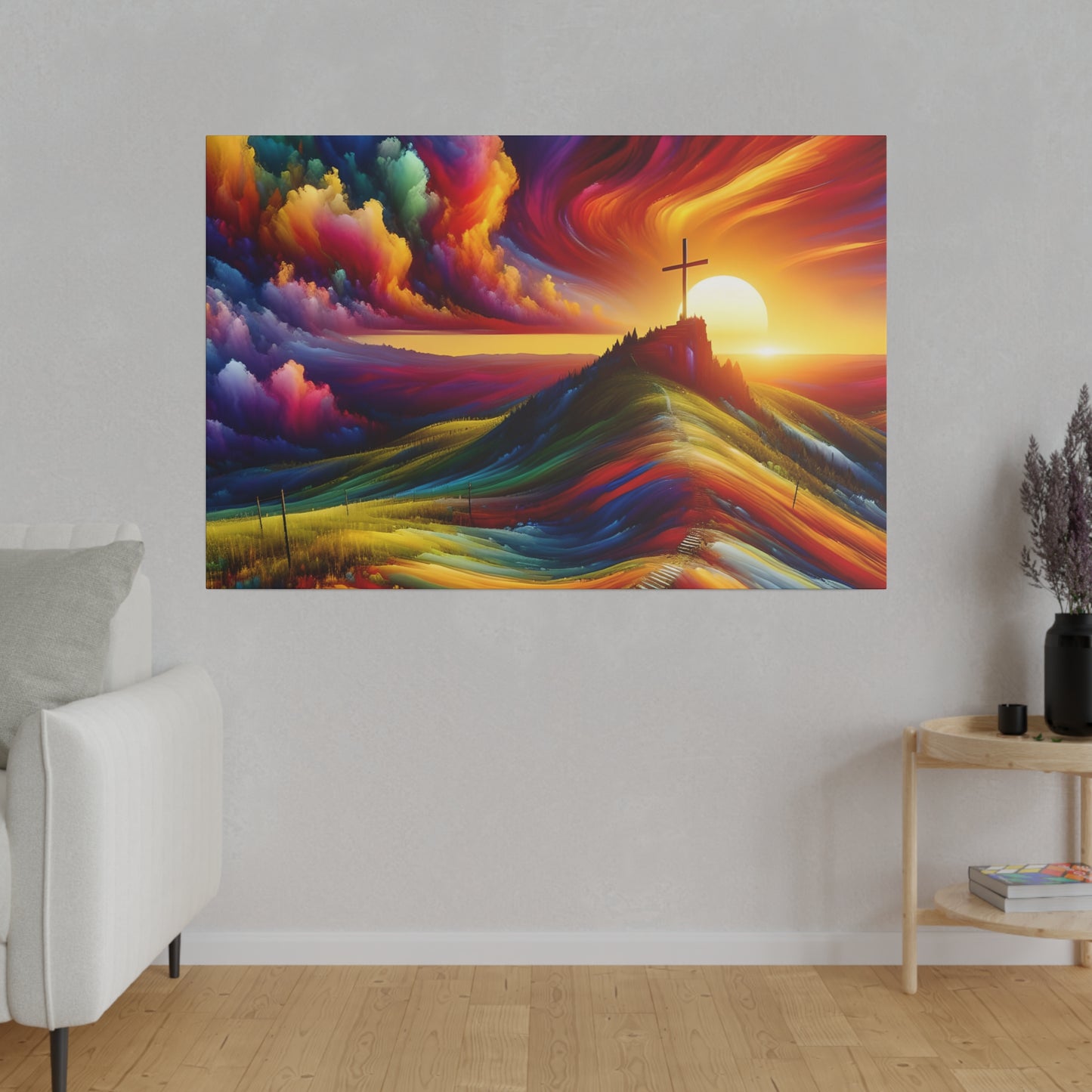 Faith Matte Canvas, Stretched, 0.75"