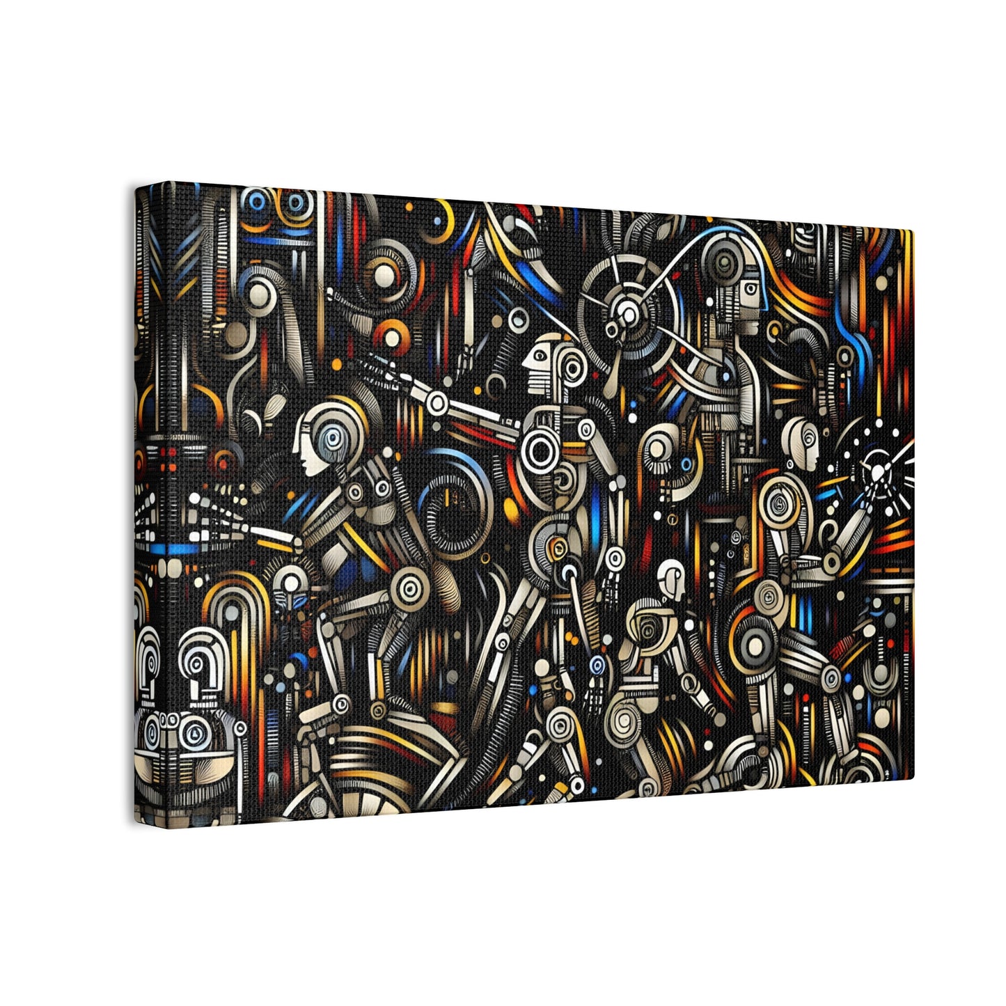 Robotz Canvas Stretched 0.75" Wall Art