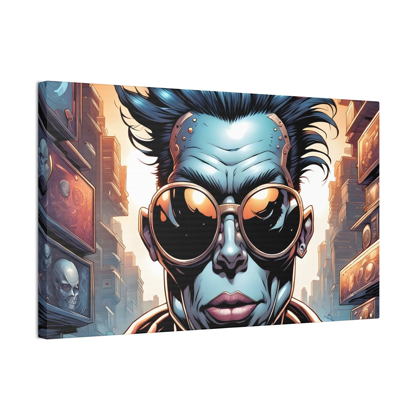 Punkz Canvas Stretched, 0.75"