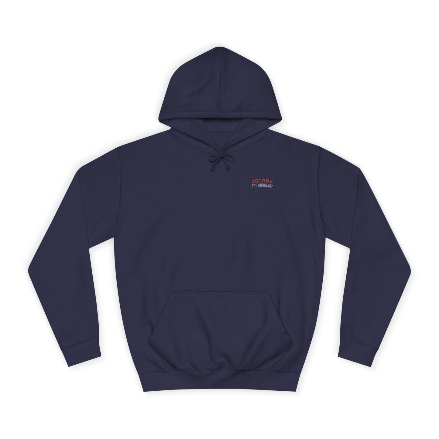 SNRG Unisex Hoodie - Escape The Ordinary, Sweatshirt, Hooded Jacket, Casual Pullover, Trendy Apparel, Outerwear, Hoodie