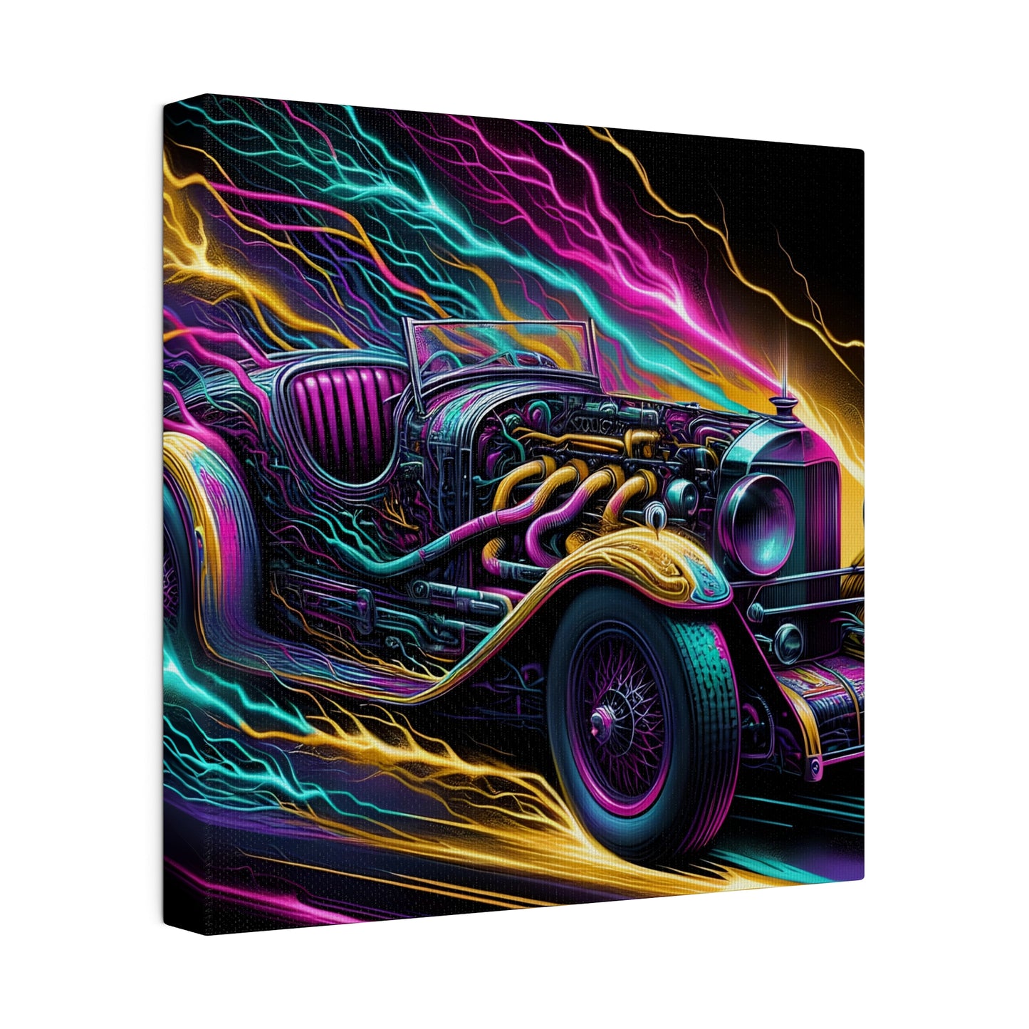 Ridez Matte Canvas, Stretched, 0.75"