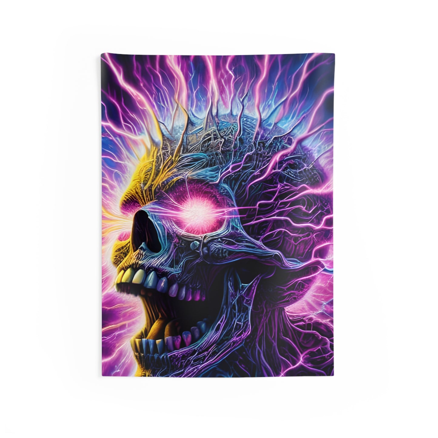 Neural Zombie Indoor Wall Tapestry