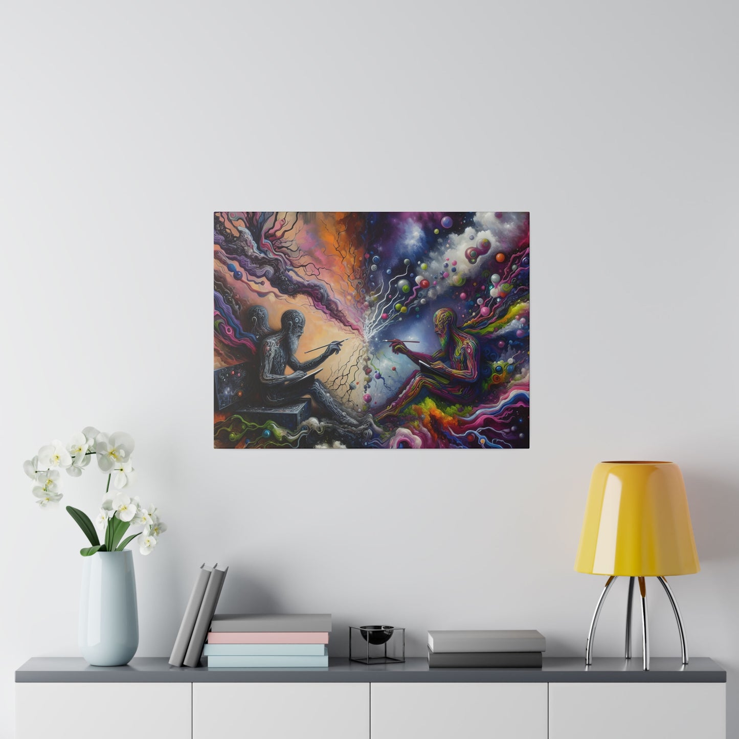 Enlightenment Matte Canvas, Stretched, 0.75"