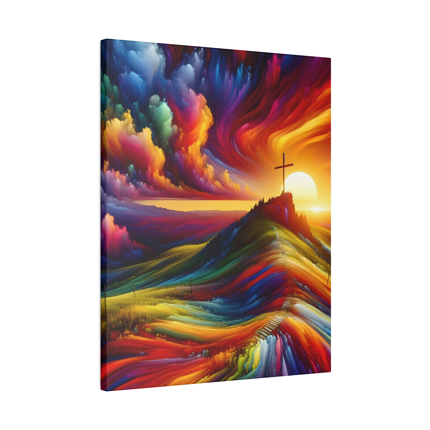 Faith Matte Canvas, Stretched, 0.75"