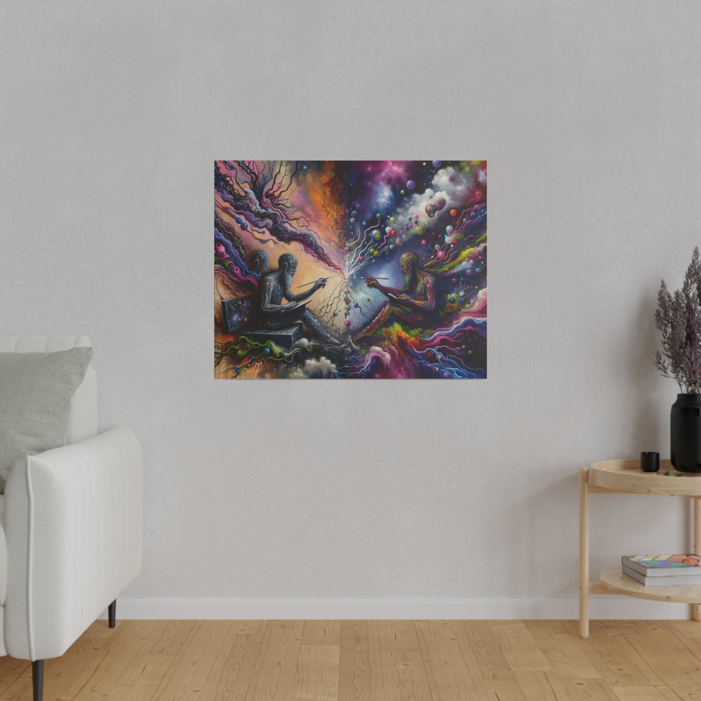 Enlightenment Matte Canvas, Stretched, 0.75"