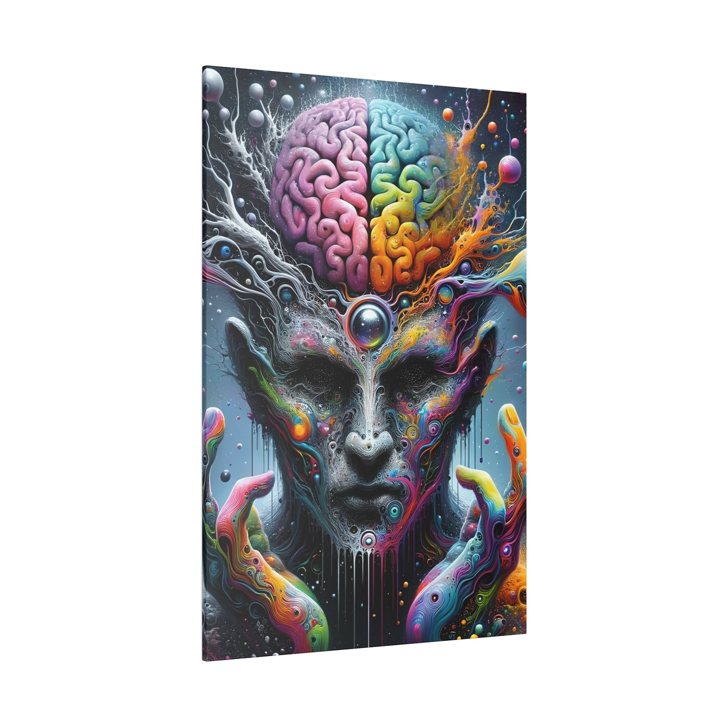 Mind Blown Matte Canvas, Stretched, 0.75"