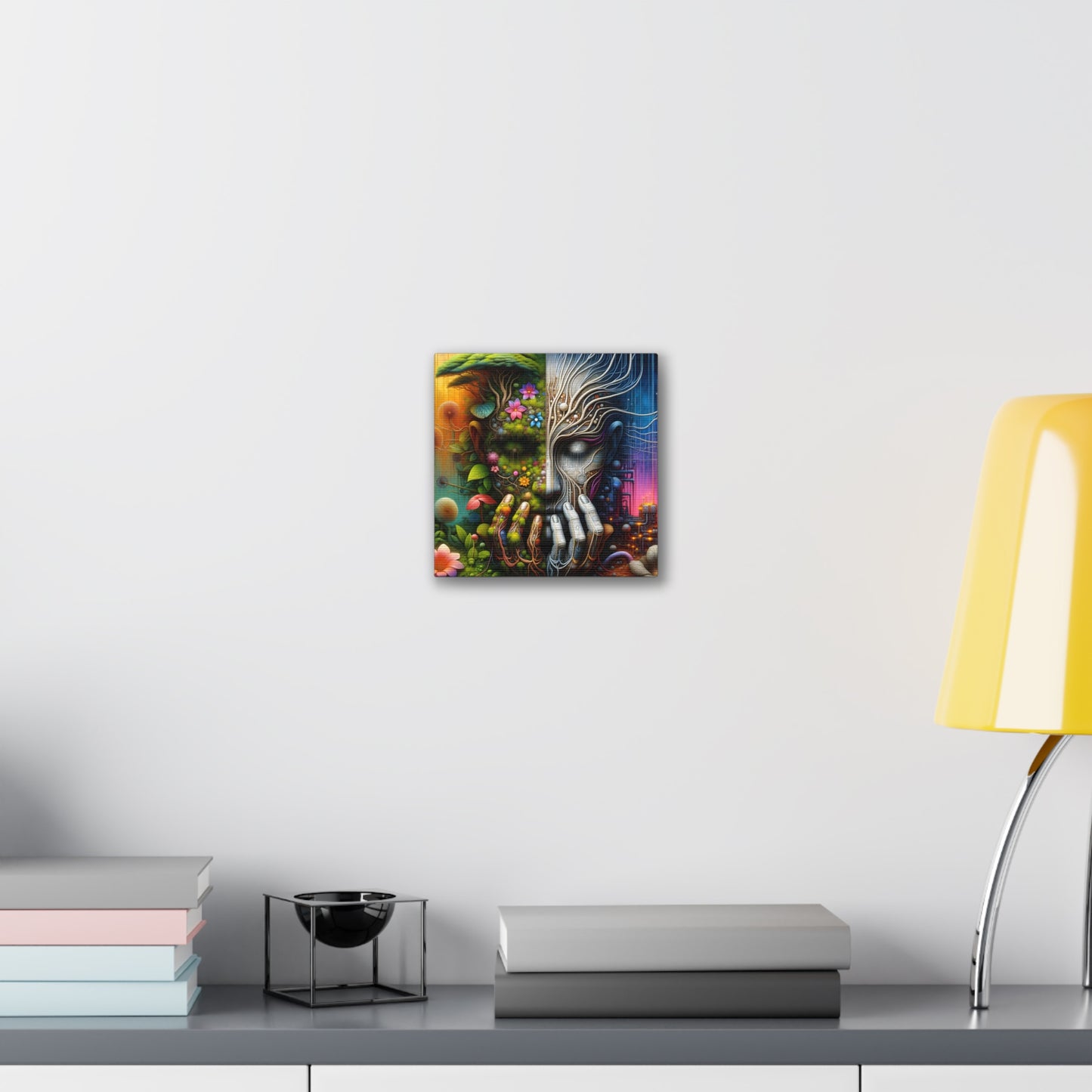 Duality Canvas Art - Stunning Stretched Wall Decor