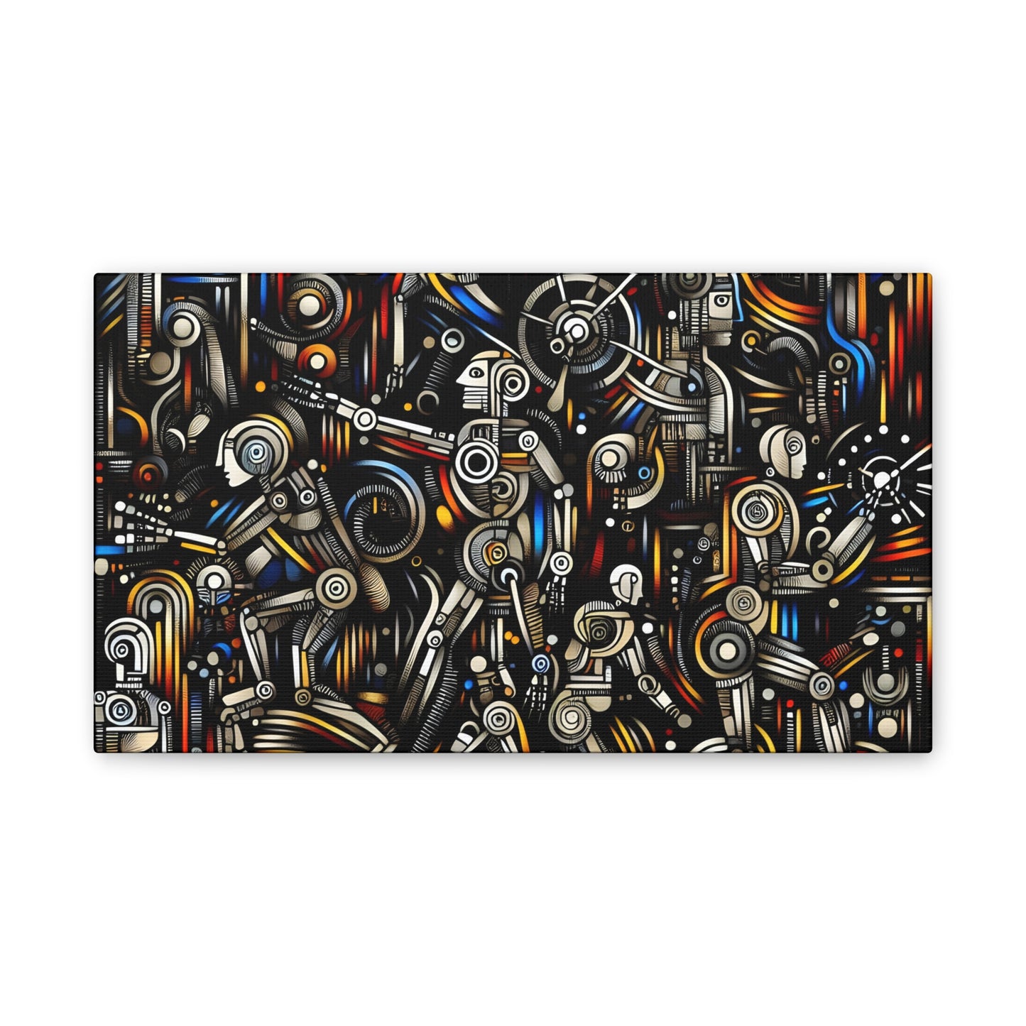 Robotz Canvas Stretched 0.75" Wall Art