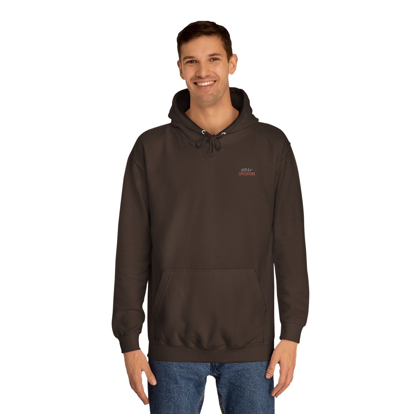 SNRG Unisex Hoodie - Defy Expectations, Sweatshirt, Hooded Jacket, Casual Pullover, Trendy Apparel, Outerwear, Hoodie