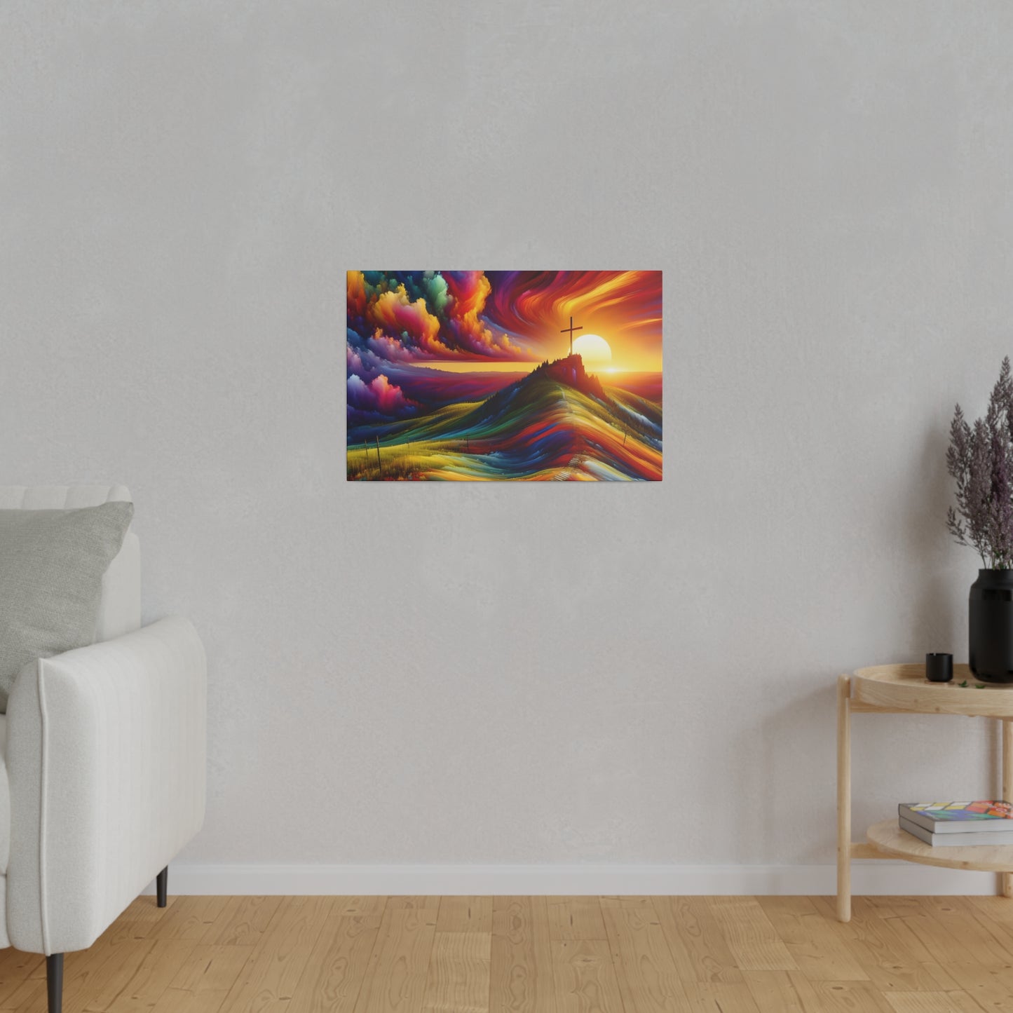 Faith Matte Canvas, Stretched, 0.75"