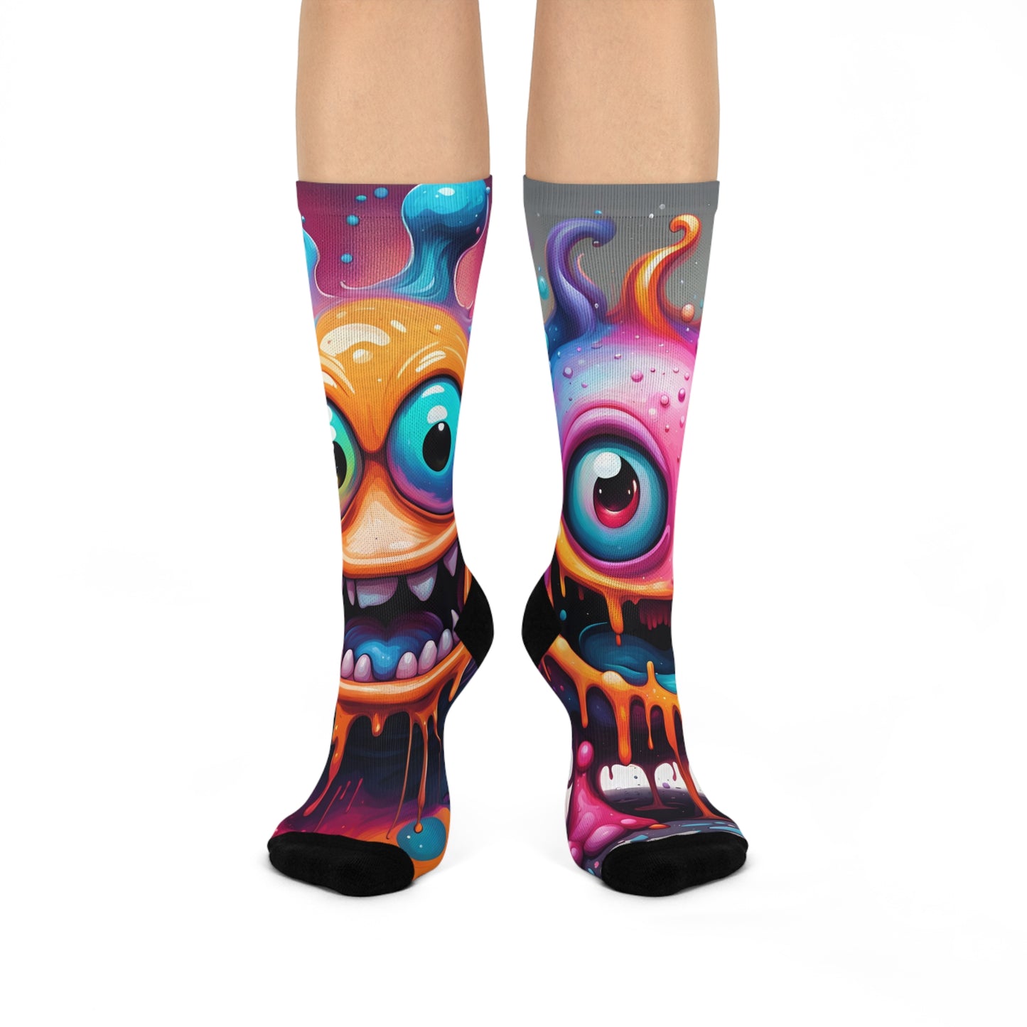 Cushioned Crew Wacky Socks