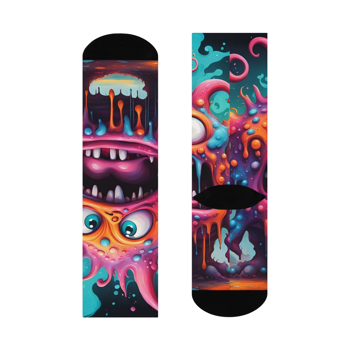 Cushioned Crew Wacky Socks