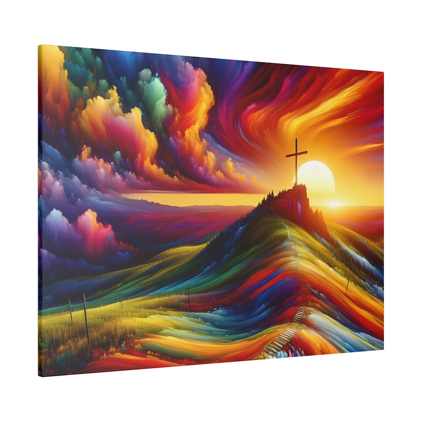 Faith Matte Canvas, Stretched, 0.75"