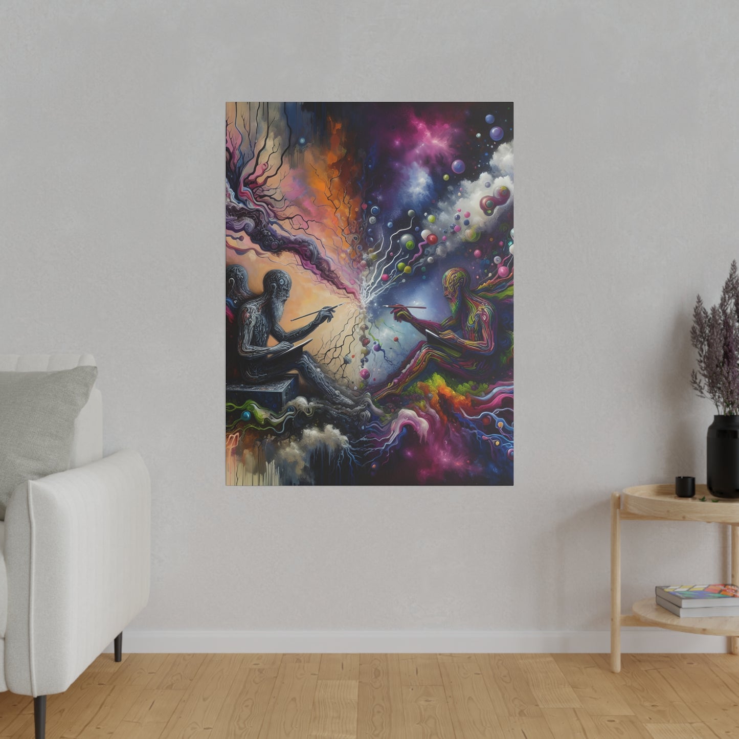 Enlightenment Matte Canvas, Stretched, 0.75"